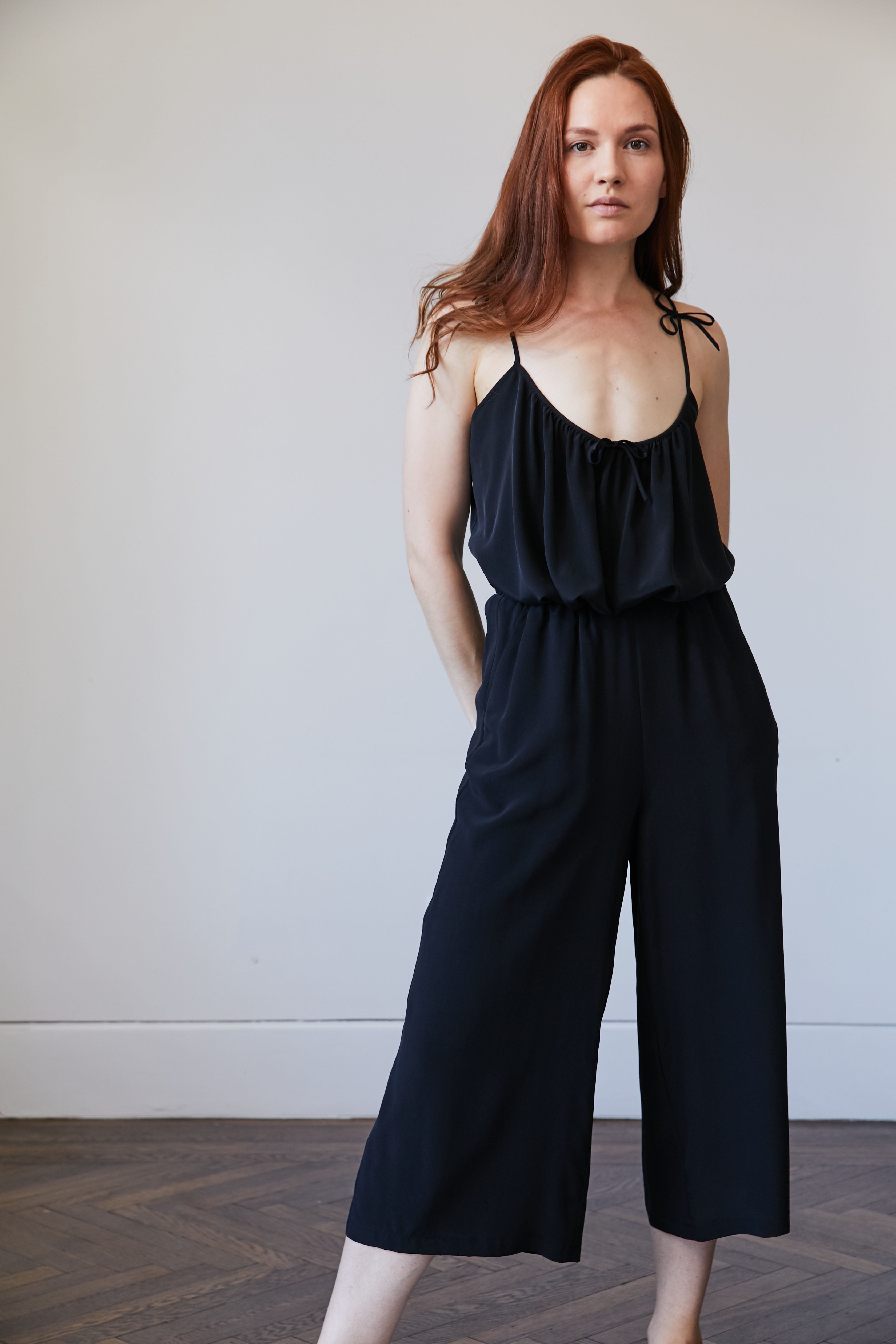 Original Dream Wide Leg Crop Pant Black