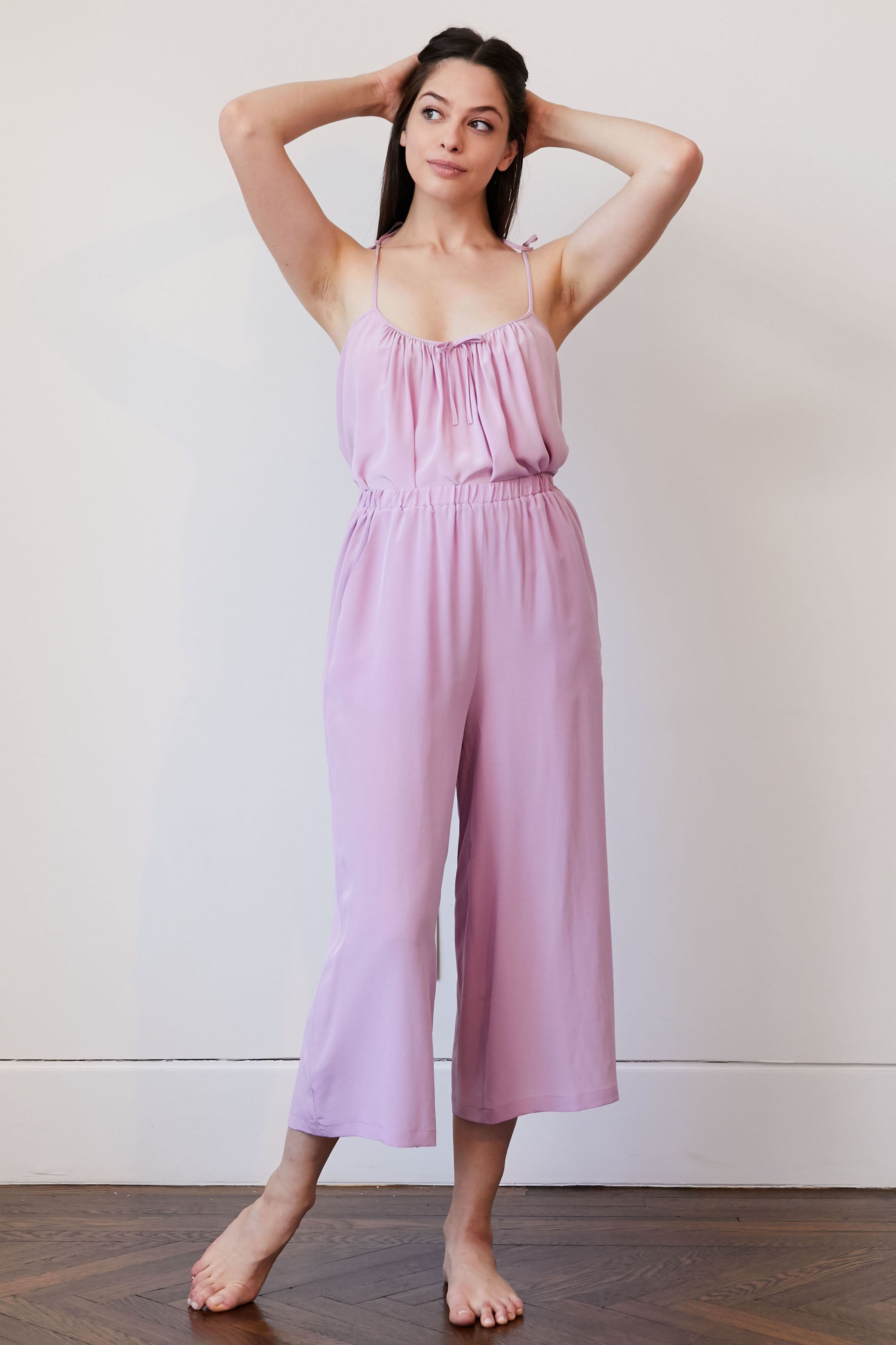 Original Dream Wide Leg Crop Pant Laveder